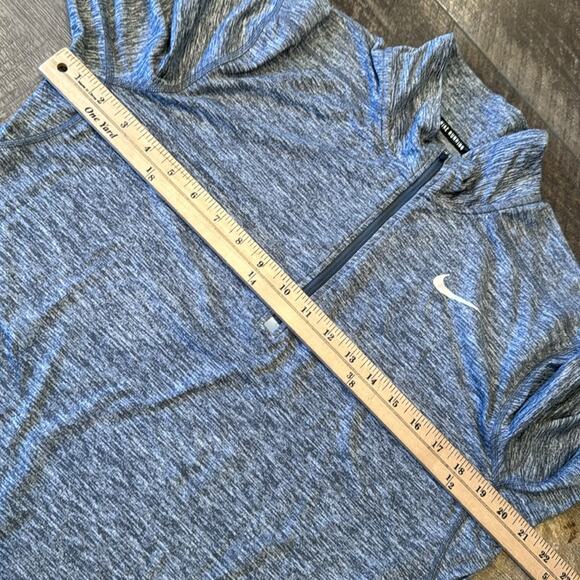 Nike Men's Element Dri FIT Half Zip Running Top Heather Gray Size M - Picture 5 of 8